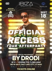 Official Recess Tour Afterparty at IBIZA SLC – DRODi Live Performance & DJ Skelz