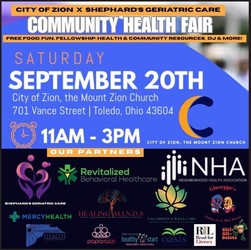 City of Zion x Shephard's Geriatric Care - Health Fair
