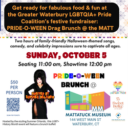 Greater Waterbury PRIDE-O-Ween Drag Brunch
