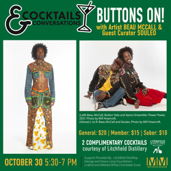 Cocktails and Conversations: Buttons On!