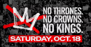 No Kings Golden protest