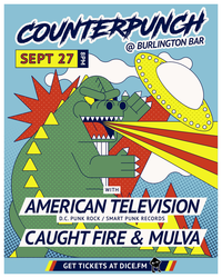 Counterpunch & American Television at Burlington Bar