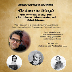 Mount Vernon Virtuosi Season Opener: The Romantic Triangle