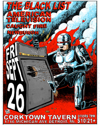 Friday Punk Rock Night: The Black List, American Television, Caught Fire, Newburgh