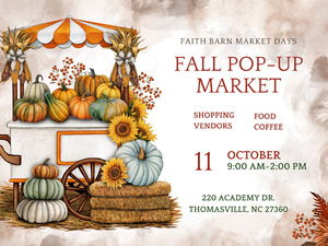 Autumn Market at Faith Barn Market Days