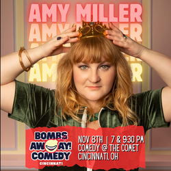 Comedy At The Comet | AMY MILLER