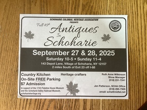 49th Annual Fall Antiques in Schoharie