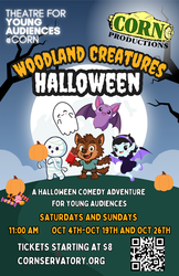 Woodland Creatures' Halloween