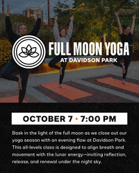 Full Moon Yoga at Davidson Park