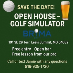 Golf Simulator Open House