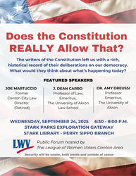 "Does the Constitution REALLY Allow That?" Public Forum