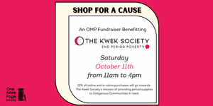 Shop for a Cause at One More Page Books: Kwek Society