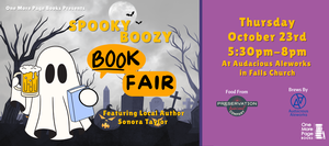 Spooky Boozy Book Fair at Audacious Aleworks