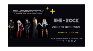 She-Rock: Ladies of the Eighties Tribute Night at Reno Public Market