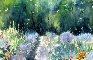 Watercolor Painting with Misuk Goltz (3-sessions)