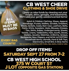 CB West Cheers Fall/Winter Clothing Drive