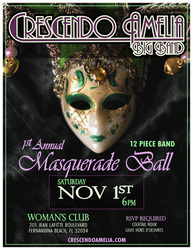 1st Annual Amelia Island Masquerade Ball with Crescendo Amelia