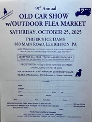49th Annual Old Car Show w/ Outdoor Flea Market
