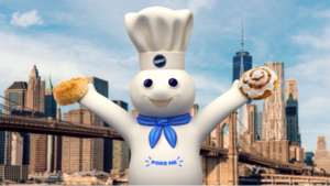 POP-UP EVENT: Giant Pillsbury Doughboy in Brooklyn Bridge Park