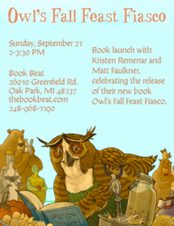 Kristen Remenar and Matt Faulkner at Book Beat