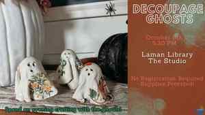 Decoupage Ghosts