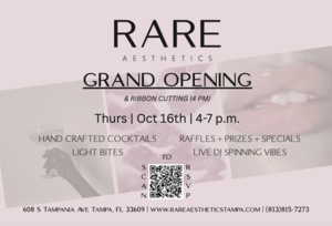 Rare Aesthetics Grand Opening and Ribbon Cutting