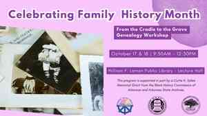 Celebrating Family History Month: From the Cradle to the Grave Genealogy Workshop