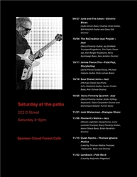 Saturday at the Patio