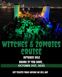 Witches & Zombies Haunted Halloween Party Cruise