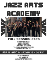 Jazz Arts Academy Fall Session 2025