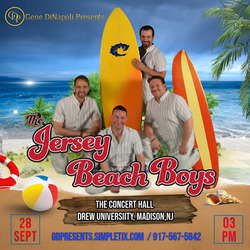The Jersey Beach Boys Bring Surf Rock Magic to Drew University!