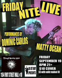 Friday Nite Live at Proof Social Club