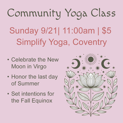 Community Yoga Class: New Moon Flow