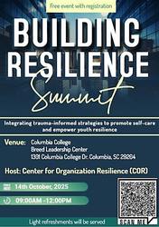 BUILDING RESILIENCE - Integrating trauma-informed strategies to promote self-care and empower youth
