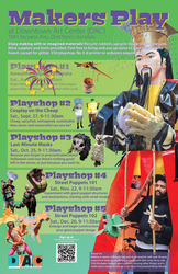 Makers Playshop #2: Cosplay on the Cheap--CANCELED :-(