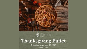 Thanksgiving Buffet at The Ingleside Hotel