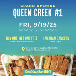 Ono Hawaiian BBQ Grows Its Presence in Queen Creek with a Second Location