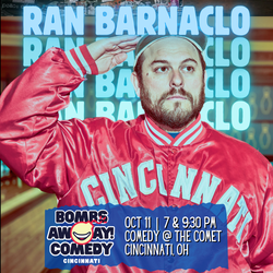 Comedy At The Comet | RAN BARNACLO