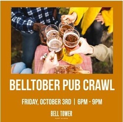BELL TOWER TO HOST ‘BELLTOBER PUB CRAWL’