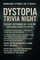 Trivia Nights - Dystopias @ Poppin' Off