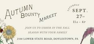 Autumn Bounty Market at Terrain Doylestown