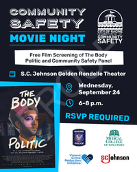 Racine Community Safety Film Screening