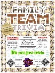 Sunday Team Trivia @ Stacks Espresso on Lark