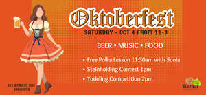 Steins Up, Sarasota! Oktoberfest Comes to The Bazaar