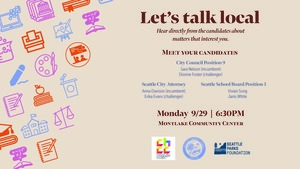 Let’s Talk Local - Meet Your Candidates. Hear directly from the candidates