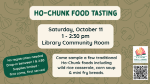 Ho-Chunk Food Tasting