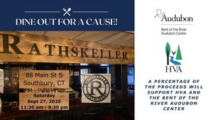 Dine Out for a Cause with HVA and Bent of the River Audubon at The Rathskeller