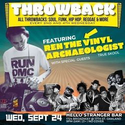 THROWBACK featuring Ren the Vinyl Archaeologist