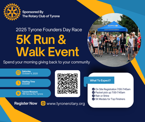 Tyrone Founders Day 5K Race / 1 Mile Walk