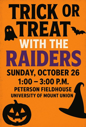 Trick or Treat with the Raiders